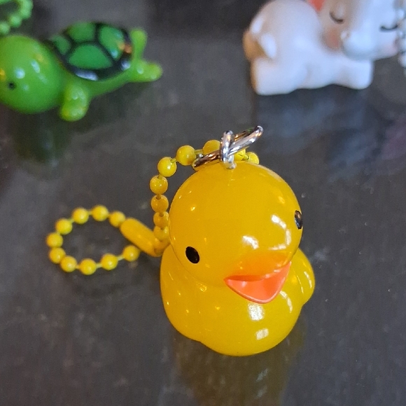 Handmade Other - RUBBER DUCKY KEYCHAIN